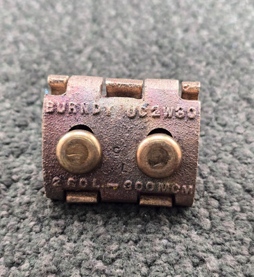Burndy UC2W30: Parallel Groove Clamp, 2 AWG to 300 kcmil Solid Copper Conductor