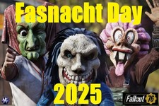 Fallout 76 FO76 PS4  PS5 2025 Fasnacht  RARE  Glowing Masks