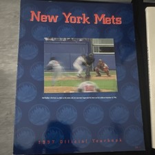 New York Mets 1996 1997 1998 1999 Official Yearbook Vintage Baseball Original