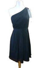 J. Crew Silk Dress Sz 6 New Black Crape Mini Bridesmaid Wedding  Parties