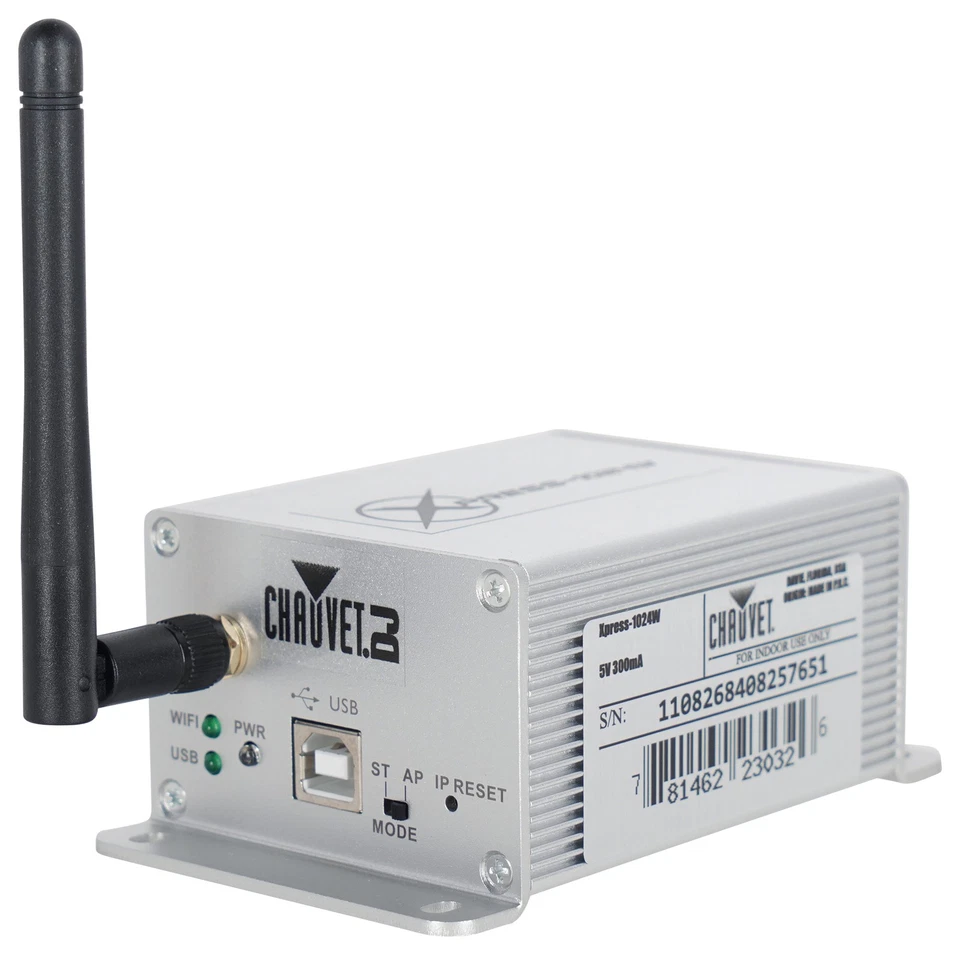 Chauvet DJ XPRESS1024W Self-Contained Aluminum DMX Interface for ShowXpress - Image 4 of 4