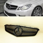 Fit MERCEDES BENZ E-Class W207 C207 2010-2013 Front Grille #Full Mist Black