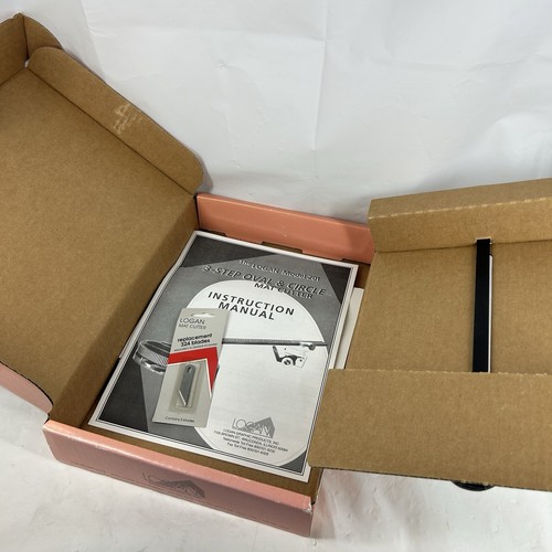 The Logan 3-Step Oval & Circle Mat Cutter Model 201 New Open Box Vintage NOS - Picture 5 of 19