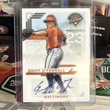 2025 Panini Prospect Edition Griff O'Ferrall Prizm RC AUTO #95 Orioles
