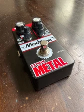 MODTONE MT-EM EXTREME METAL GUITAR PEDAL w/NEW BATTERY **Excellent Condition**