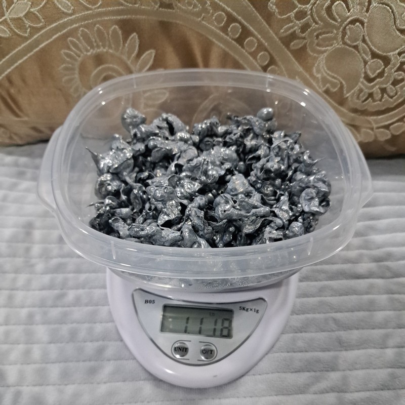 Zinc Metal Shot, 1 lbs High Purity zinc for Casting & Crafting