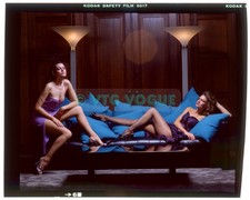 1987 Elite Models Leggy Original Malinowski 2.25" Transparency A09 + HI-RES SCAN