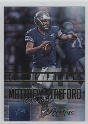 2015 Panini Prestige Extra Points Gold 13/50 Matthew Stafford #87 0g65