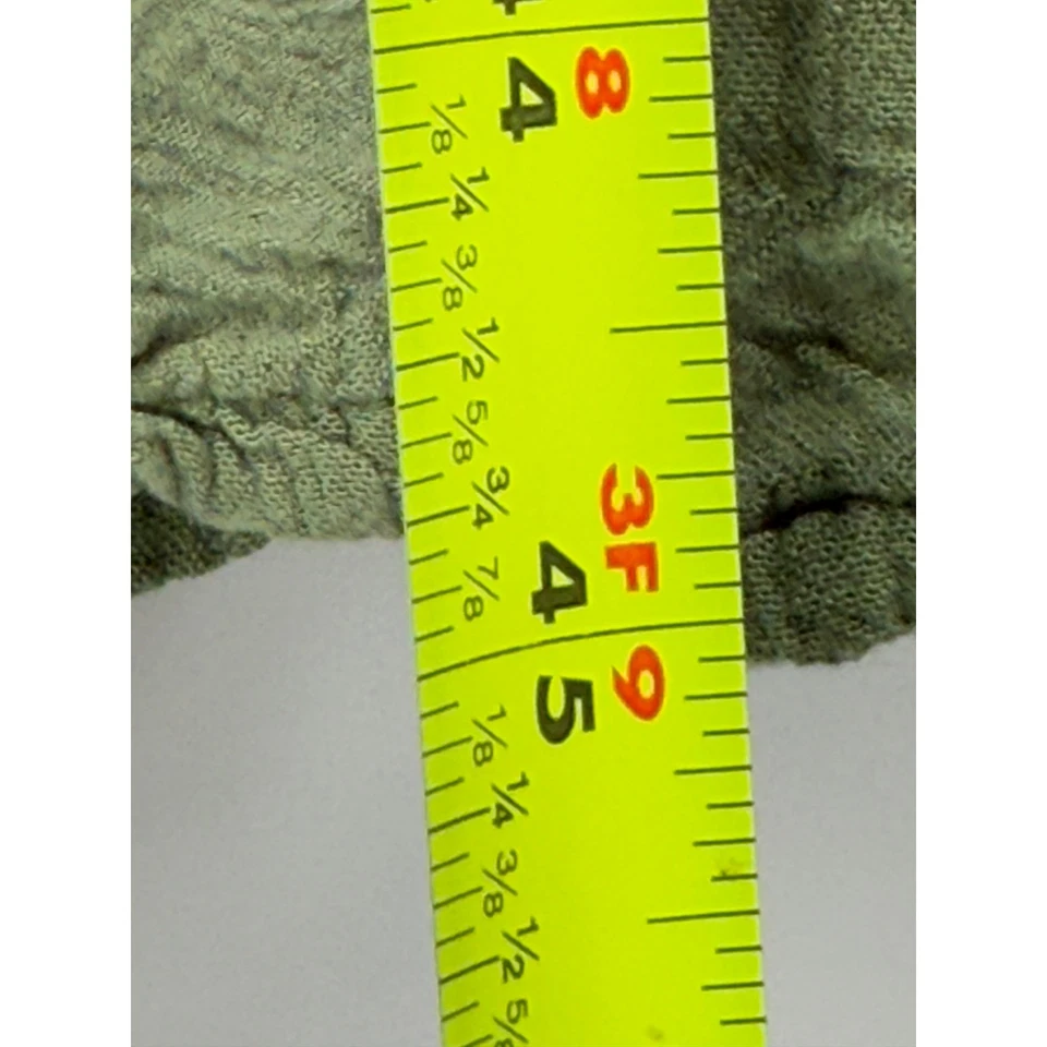 La Cera Women's Sz 2XL Vintage Olive Green Floral Print Rayon Dress - Image 3 of 4