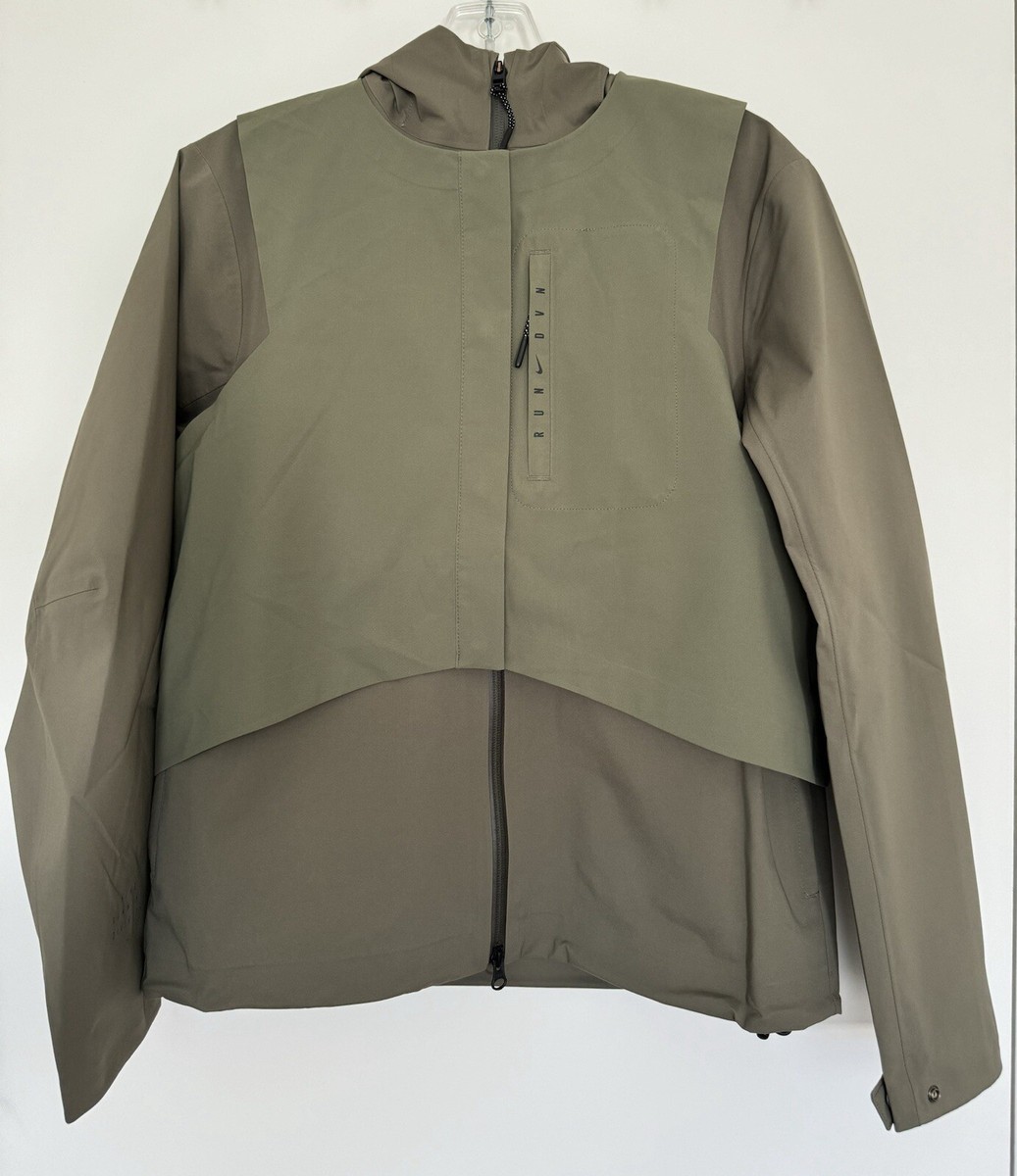 Nike Storm Fit Running Division Hooded Jacket Women's Olive Green