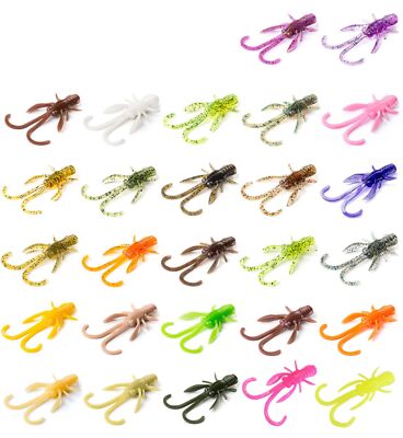 Fishup Baffi Fly 1,5'' 3,8cm - Gummiköder zum Spinnfischen, Gummifisch für Barsch