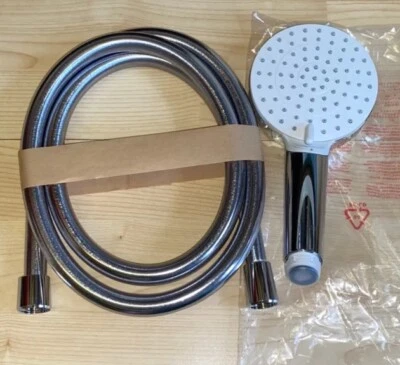 HANSGROHE HEAD & HOSE SET - 2 SPRAY HEAD/Shower Hose 1.6m - # EBAY FEE REFUNDED