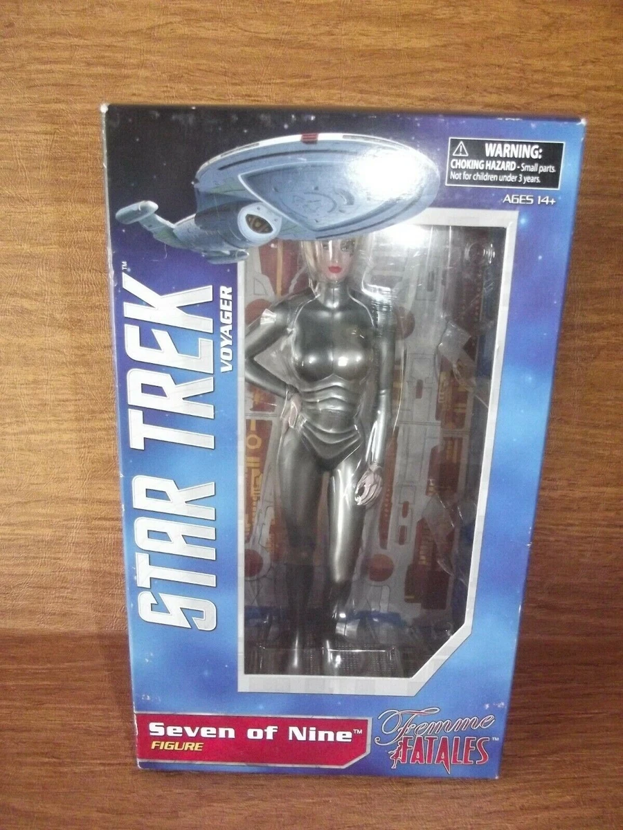 Star Trek Voyager Seven of Nine figure Femme Fatales MIB Free S H