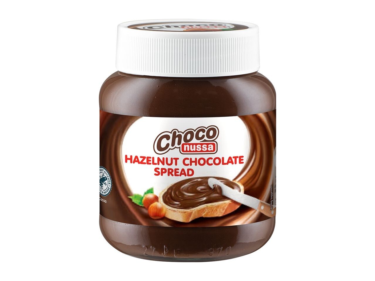 Choco Nussa Chocolate Avellana Spread 400g (2 X Tarros)