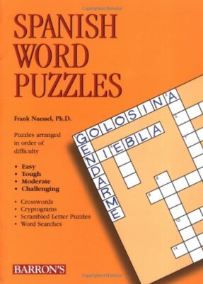 Spanish Word Puzzles (Foreign Language Word Puzzles),Frank H. Nu