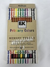 EK Success Primary Colors 12 Memory Pencils for Scrapbooking New Extreme Quality