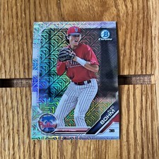 2019 Bowman - Chrome Prospects Mega Box Mojo Refractor #BCP-2 Alec Bohm (RC).