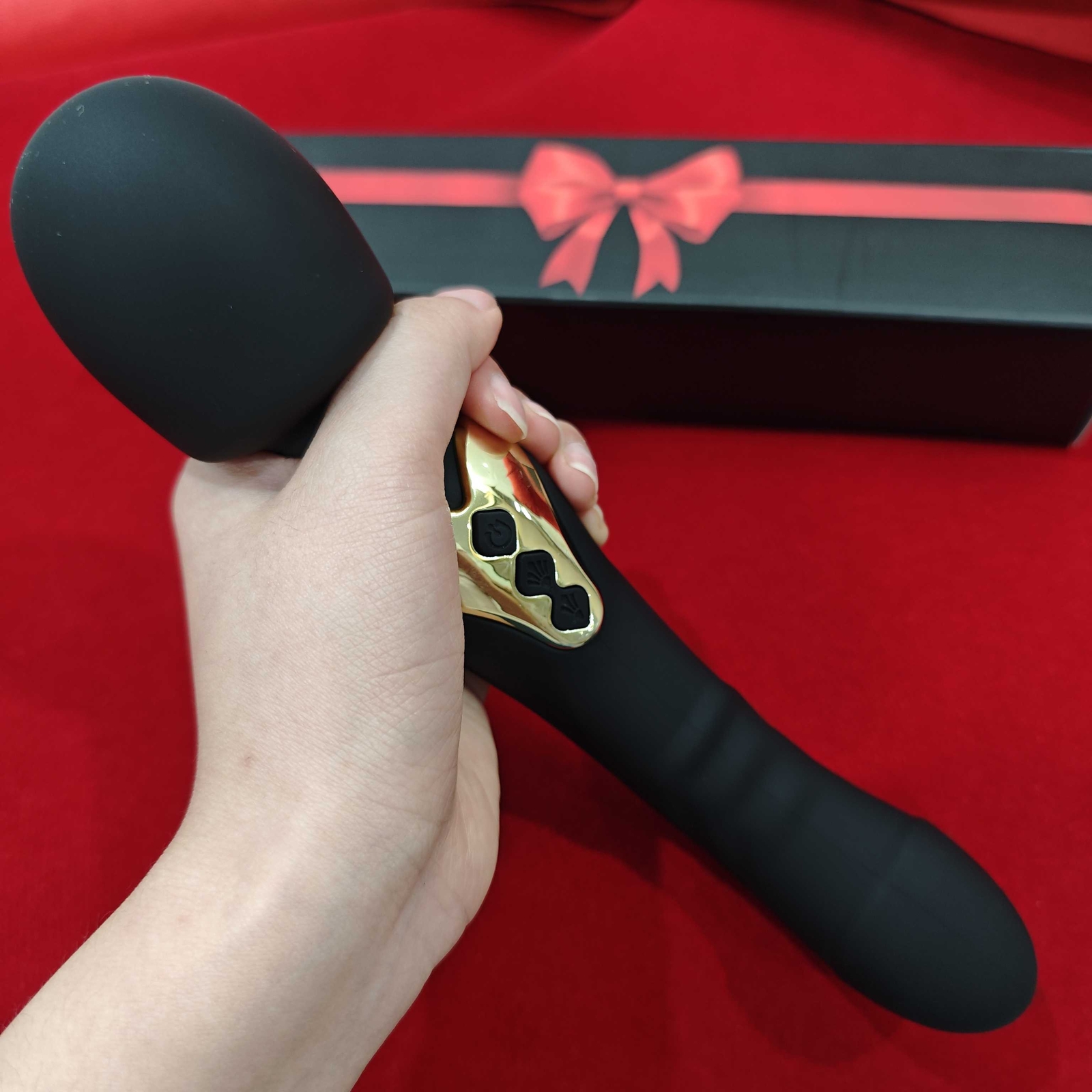 Akku Massagestab Massagegerät Elektrisch Wand Massager Vibrator Paare Stark Neu