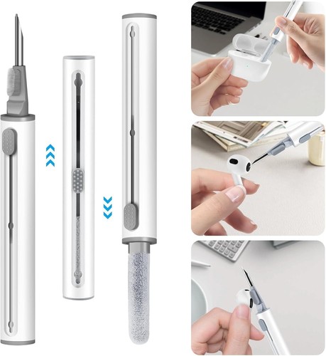 For Airpods 4Th Case Cover, Come with Cleaner Kit,Soft Skin Silicone Case Cover - Picture 5 of 6