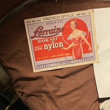 Lorraine Hair Net Dupont Nylon Envelope, Hairnet and Receipt From 91 D1 F4 