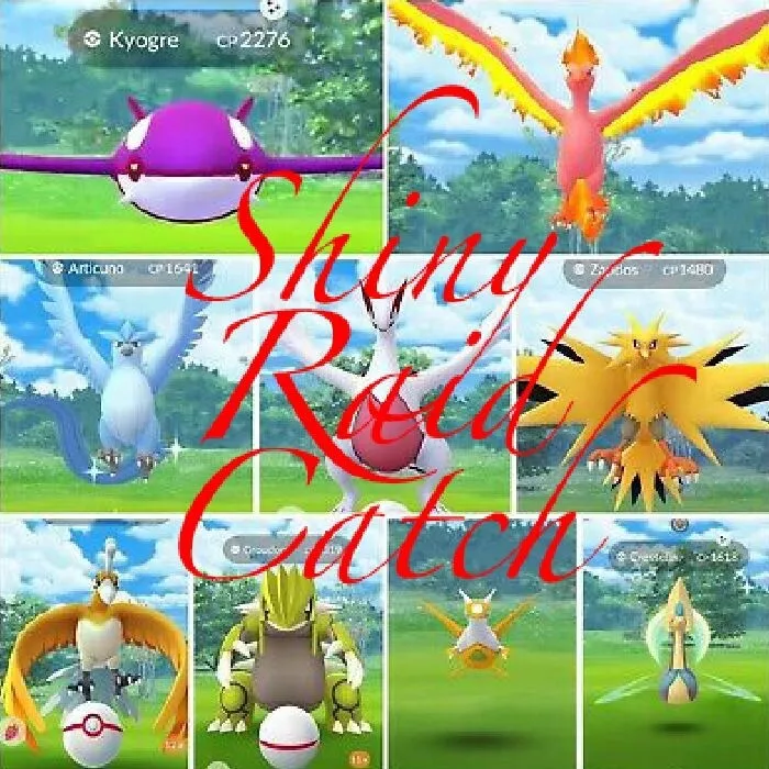 ✨Pokemon Go RAID SHINY Guaranteed ✨SHINY GUARANTEED ✨ 45496734572