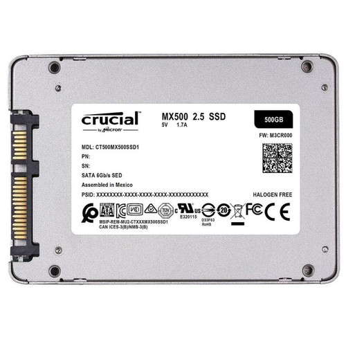 Crucial MX500 SSD 250Go 500Go 1To 2To 4To SATA III Internal Solid State Drive - Afbeelding 9 van 12