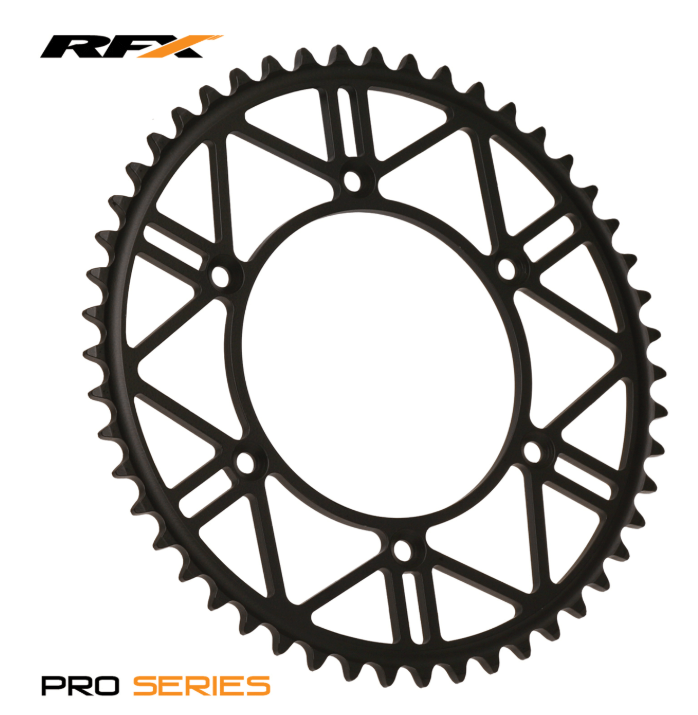 RFX Pro Series HCS Rear Sprocket Yamaha YZ125-250 YZF250-450 99-25 (Steel 52T)