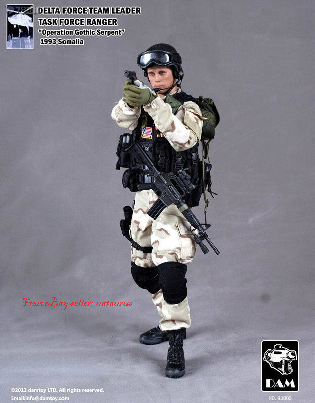 damtoys デルタフォースチームリーダ DAMTOYS社製 アメリカ陸軍 第1