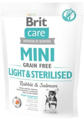 BRIT Care Grain Free Mini Light & Sterilised 400g