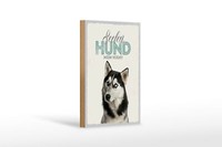 Holzschild Tiere 12X18 Cm Seelen Hund Mein Husky Geschenk Deko Schild