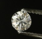 EGL certified .59ct SI2 G round loose Natural diamond 5.17-4.98x3.49mm  — photo 1