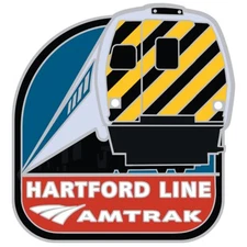 Amtrak  Hartford Line Route Collector Edition Enameled Lapel Hat Pin