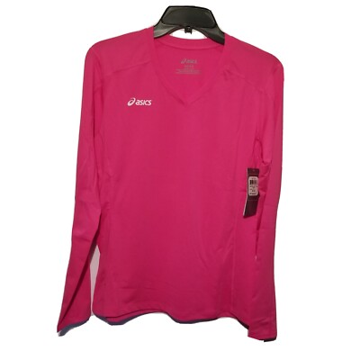 ASICS Women's Roll Shot Pink Jersey Medium BT1730