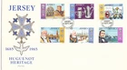 Huguenot Heritage GB Jersey FDC 1985 (103961)
