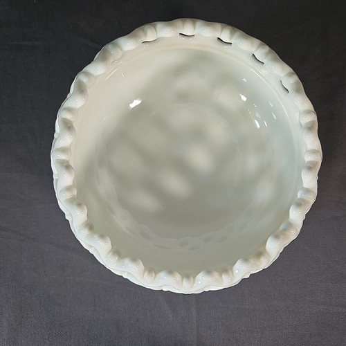 Vintage Westmoreland Milk Glass Doric Pattern Rose Bowl - Picture 4 of 5