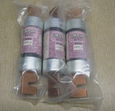 LOT OF 3 NEW LOW-PEAK FUSE LPN-RK-125 250 VOLTS FREE SHIPPING