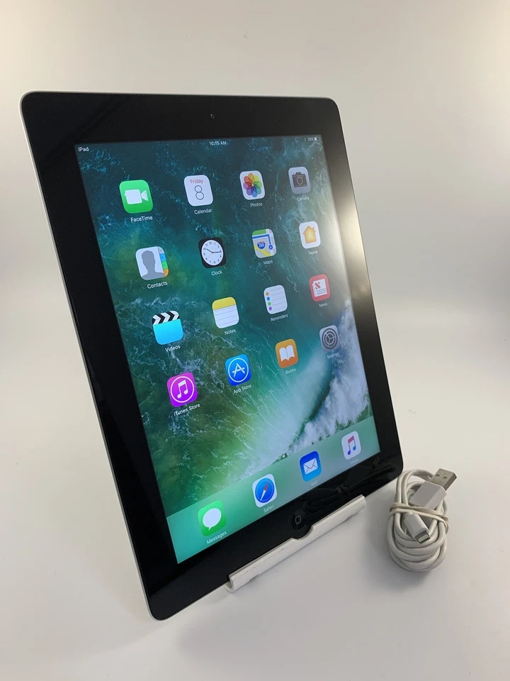 Apple iPad 4th Gen A1458 Black Wi-Fi 16GB 32GB 64GB 9.7" IOS Tablet - Image 3 of 4
