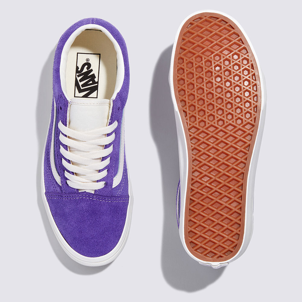 国内配送 VANS OLD SKOOL SUEDE PURPLE/MARSHMALLOW New Vans Old Skool Suede Purple/Marshmallow Sneakers Low-Top