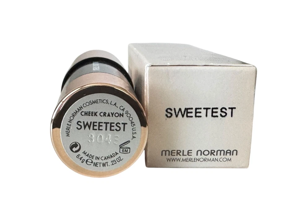 Crayón de mejillas Merle Norman a sombra de DULZURA 6,4 g nuevo con caja Foto 4 de 4