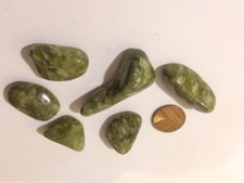 Beautiful Snowflake Epidote Tumbles Crystals