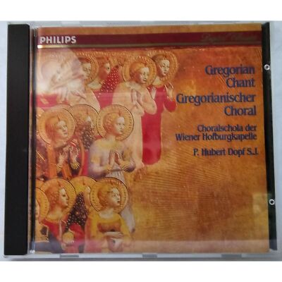 Gregorian Chant CD By Choral Schola Der Wiener Hofburgkapelle Conducted By P. Hu