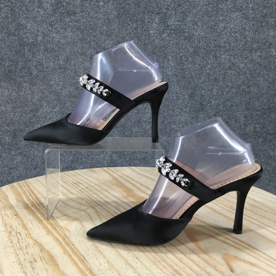 Zapatos Adrienne Vittadini para mujer 8 M Gravity Mule negros informales tacones de aguja NUEVO Foto 2 de 4