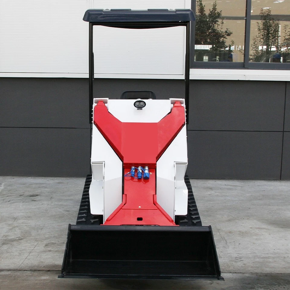 Free Shipping Mini Hydraulic Skid Steer Loader Tracked Gasoline EPA USA+Forklift - Image 2 of 4