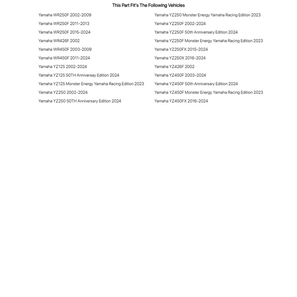 Tusk Impact Complete Wheel - Rear 19 x 2.15 For YAMAHA YZ250X 2016-2024 - Image 2 of 4