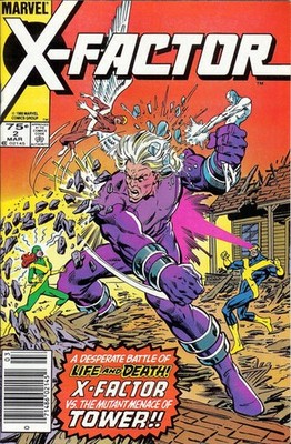X-Factor #2 (Newsstand) VG; Marvel | low grade - 1st Appearance Artie & Tower -