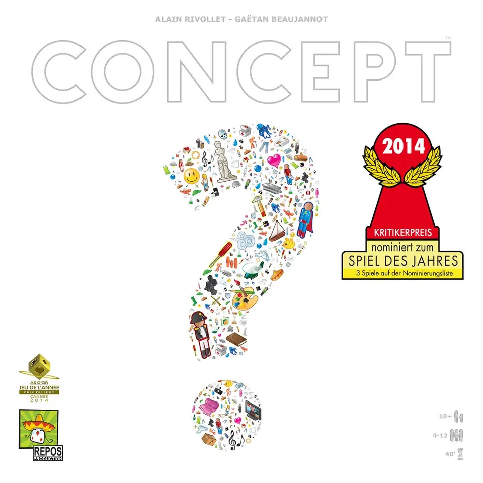 Asmodee Repos - Concept, ab 10 Jahren, 4 bis 16 Spieler - Bild 3 von 4