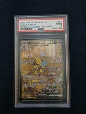 2023 POKEMON ALAKAZAM EX SIR 201/165 SCARLET & VIOLET 151 PSA 9 MINT 201/165