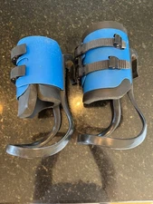 TEETER HANG UPS GRAVITY BOOTS SL SPYDER CALF STRAPS INVERSION EXERCISE -USED