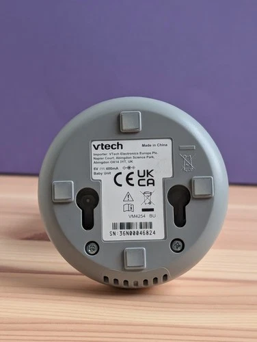 VTech VM4254 Video Baby Monitor - nightlight, 2-way talk, v. long battery life - Picture 18 of 24