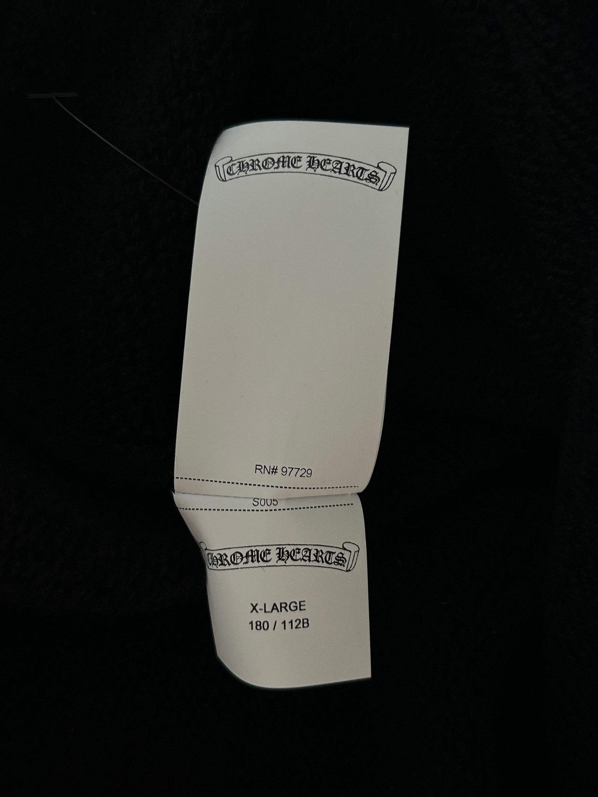 Chrome Hearts Black & White Floral Cashmere Sweater thumbnail 6